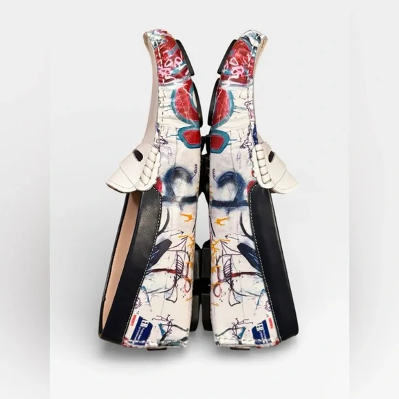 ROBERT GRAHAM
Haryanto Printed Leather Driving Loafers Size 11.5 - Picture 8 of 15